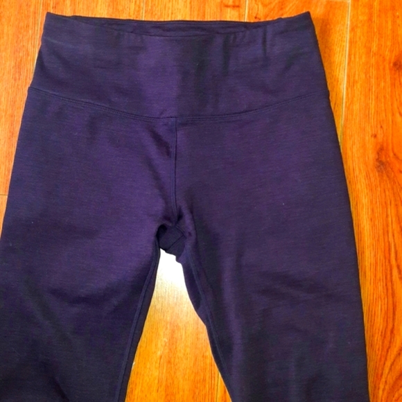 (S) Mondetta High Waist Dark Plum Legging Waist 13"×L35" - Picture 3 of 9